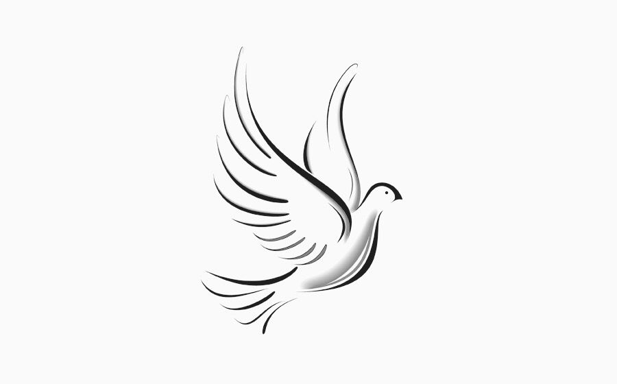 small dove tattoo 0075