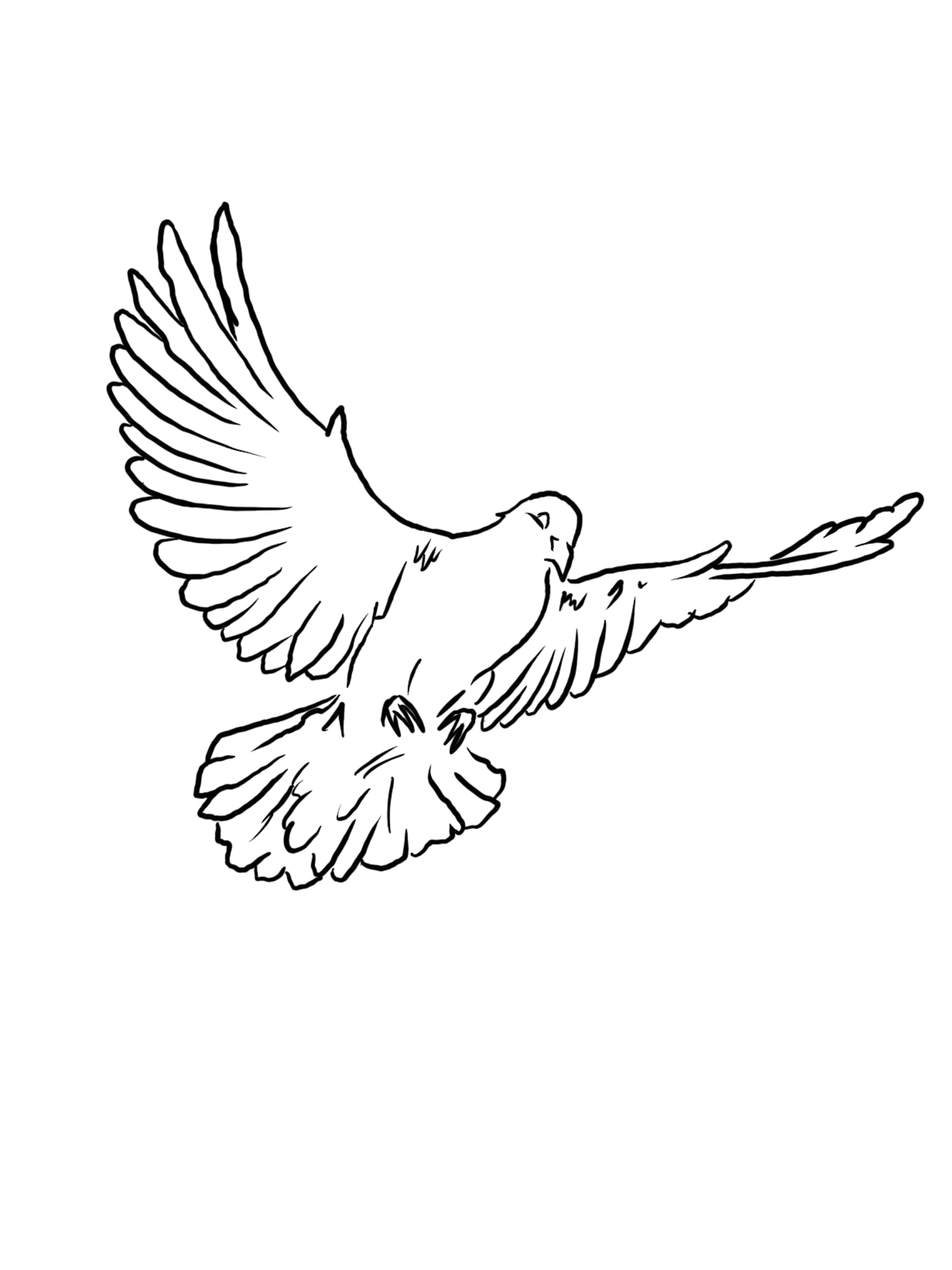 small dove tattoo 0083