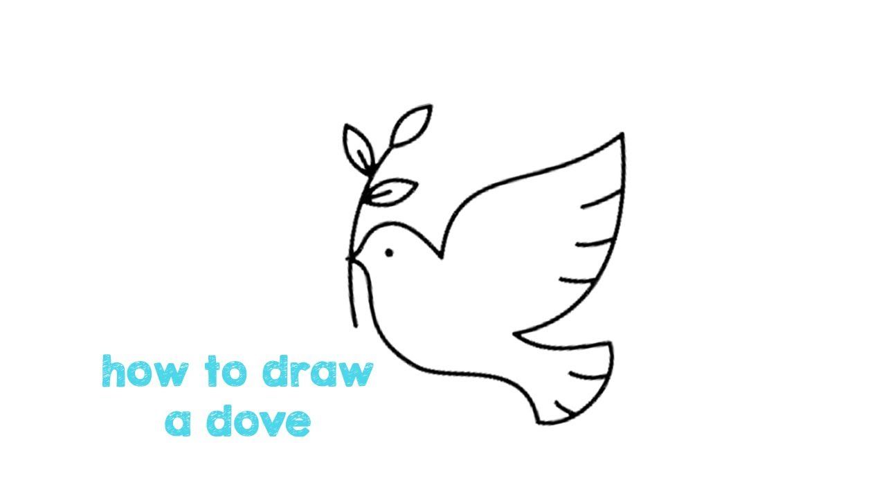 small dove tattoo 0089