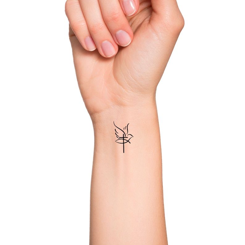 small dove tattoo 0090