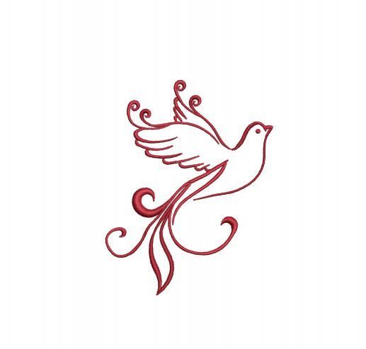 small dove tattoo 0091