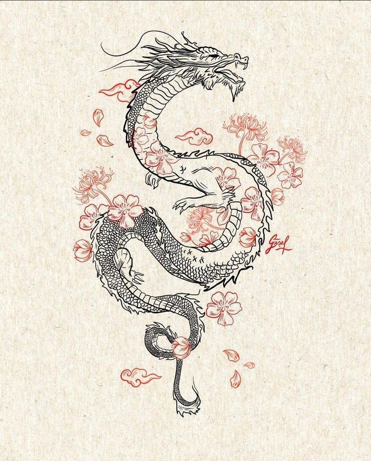 small dragon tattoo ideas