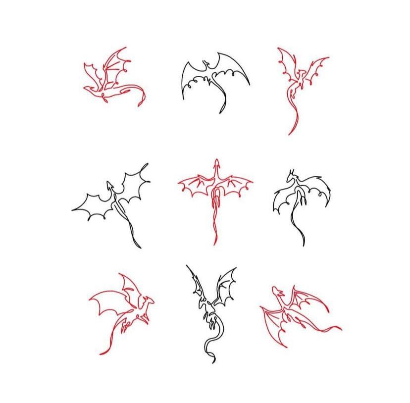 small dragon tattoo meanings