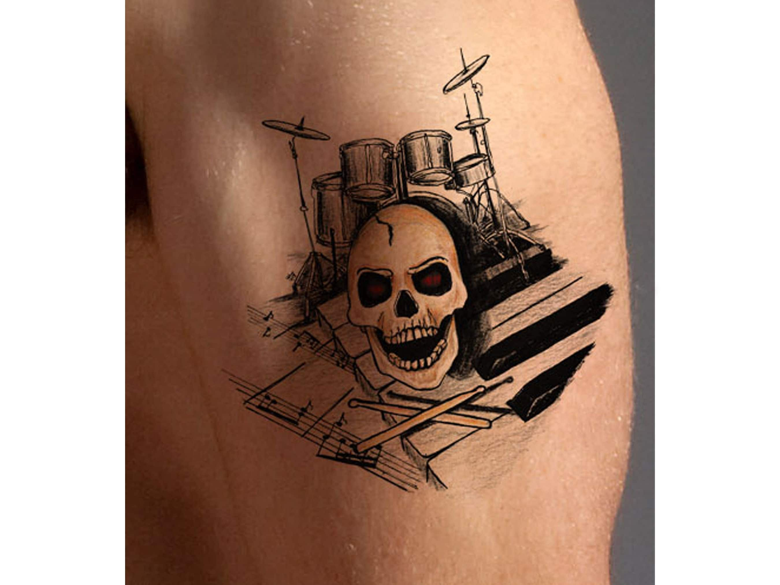 small drummer tattoo concepts