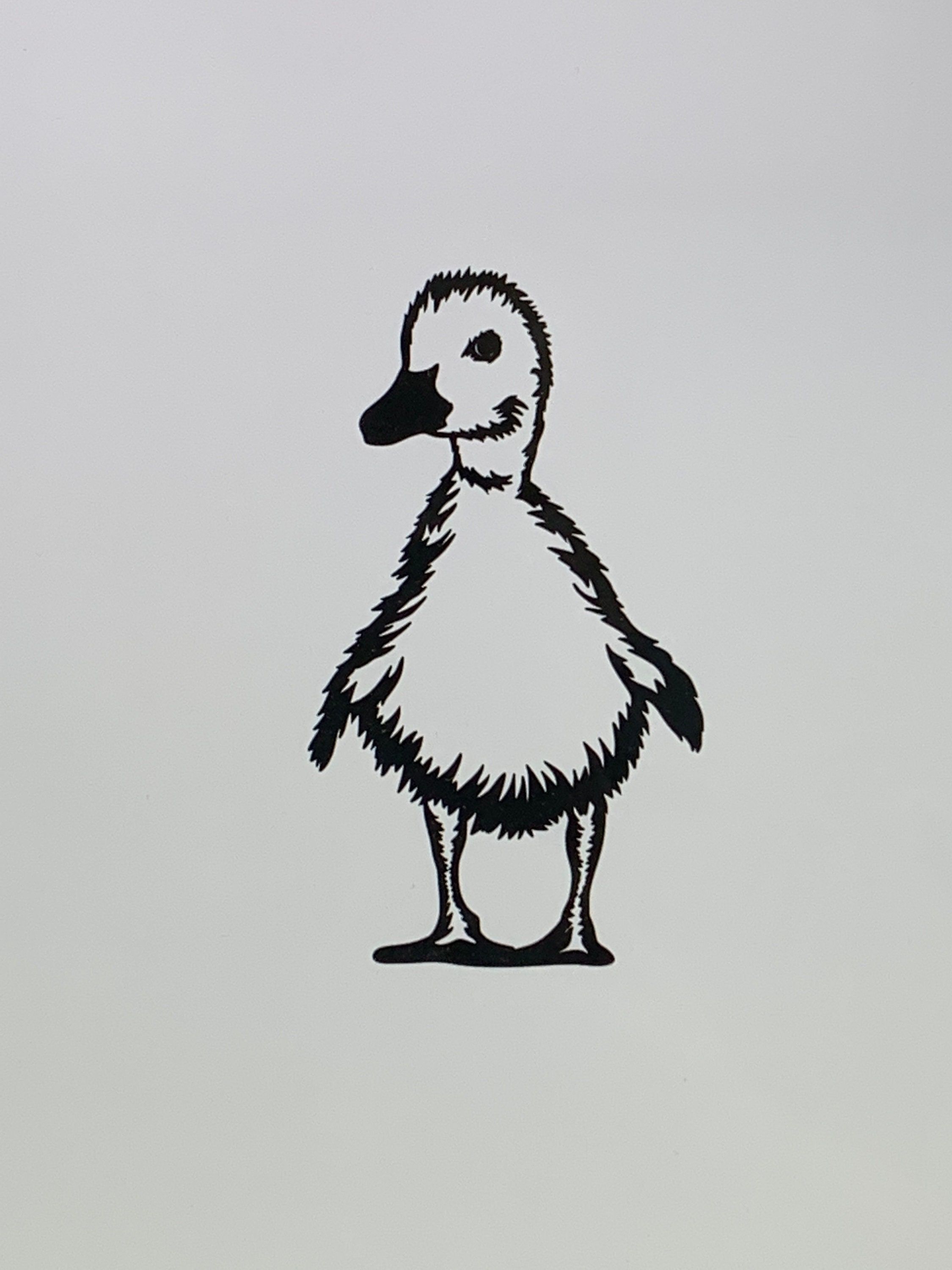 small duck tattoo 0092