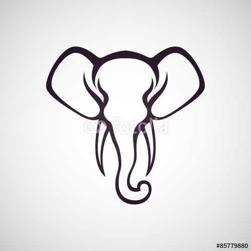 small elephant tattoo 0033