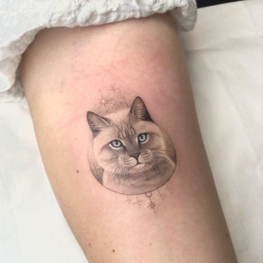 Small embroidery tattoo 0072