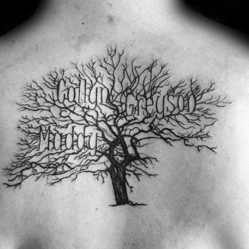 small family tree tattoo designs