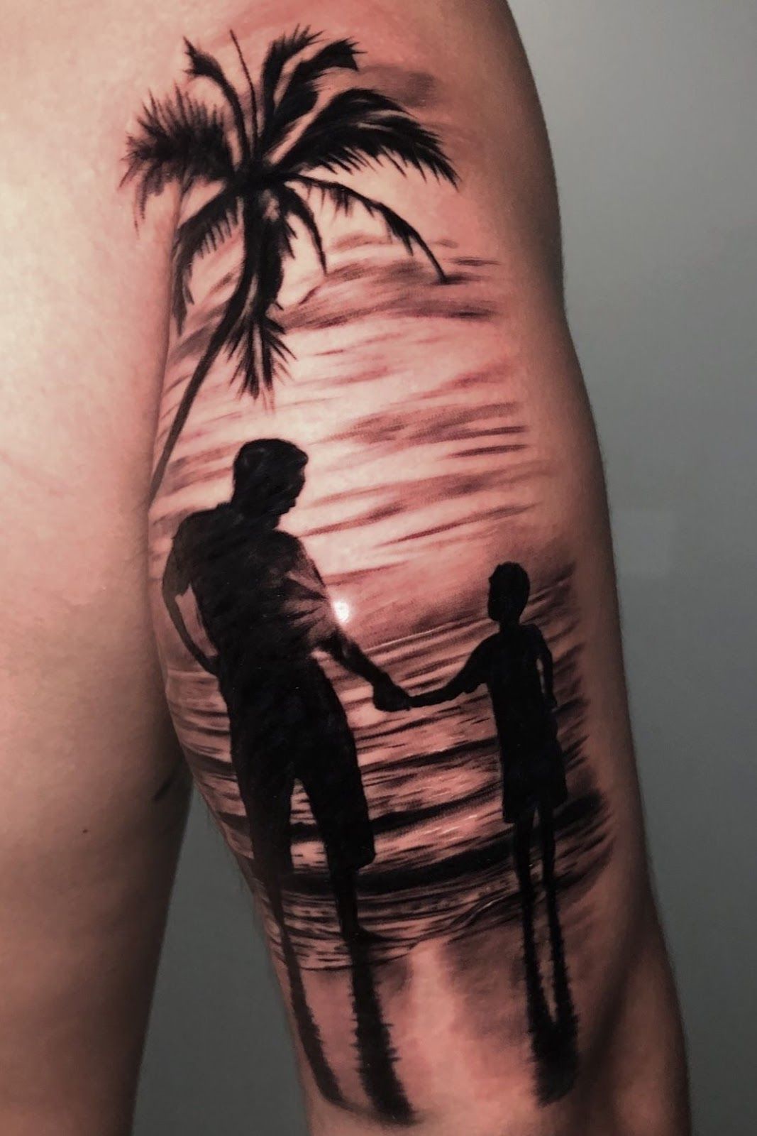 Small father and son tattoo 0097