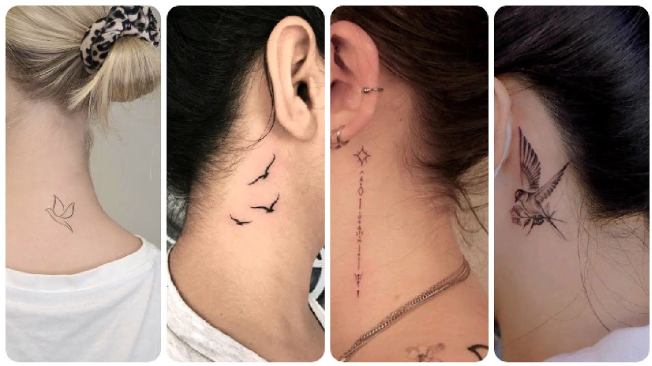 small female front neck tattoo 0065