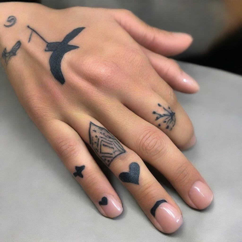 small finger tattoo ideas 0014