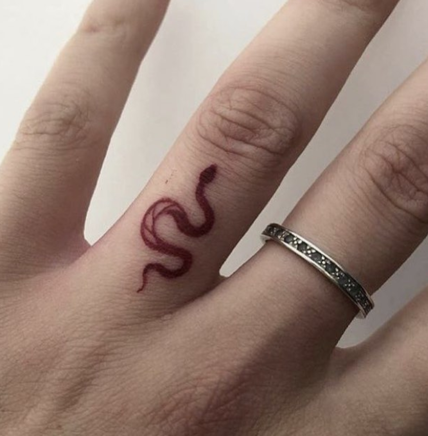 small finger tattoo ideas 0043