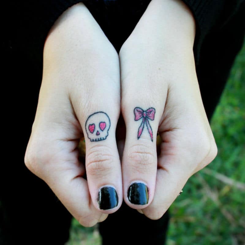 small finger tattoo ideas 0050