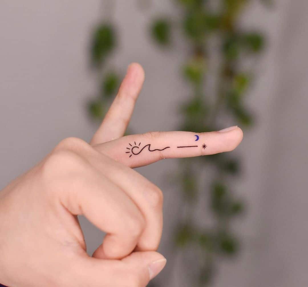 small finger tattoo ideas 0061