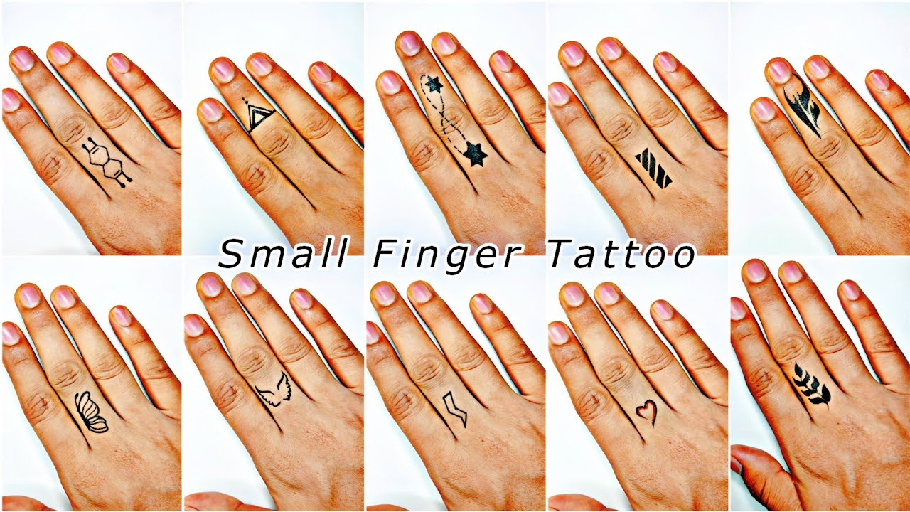 small finger tattoo ideas 0096