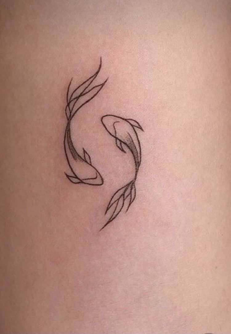 small fish tattoo 0049