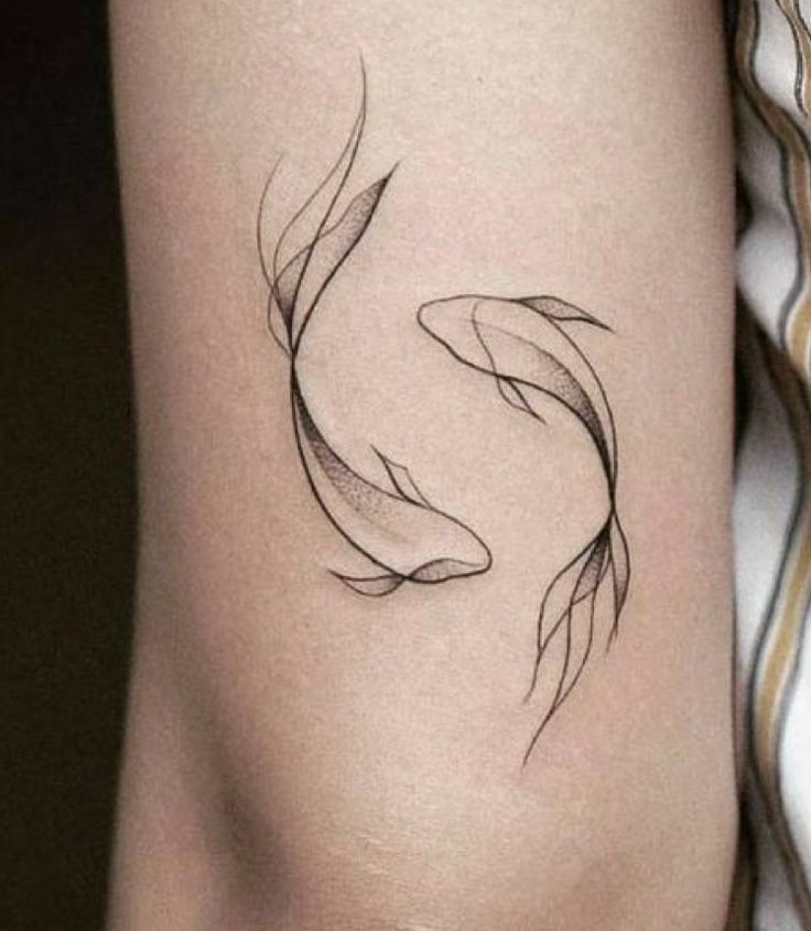 small fish tattoo 0052