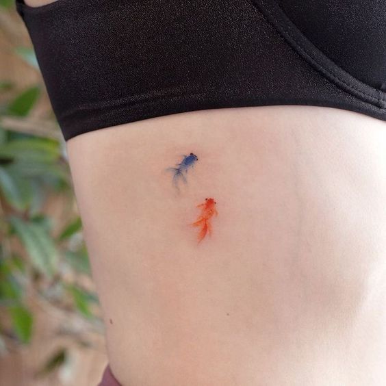 small fish tattoo 0061