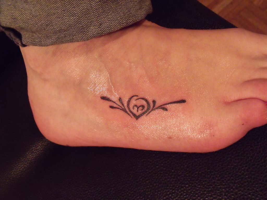 small foot tattoo placement suggestions