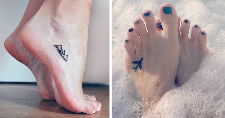 small foot tattoo 0012