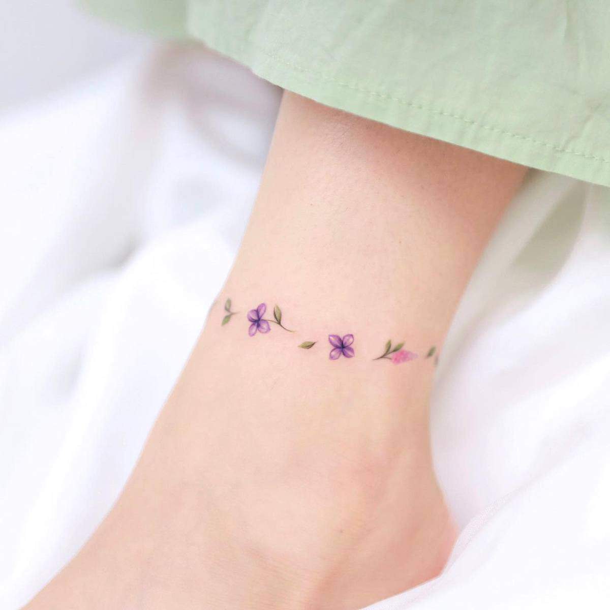 small foot tattoo 0018