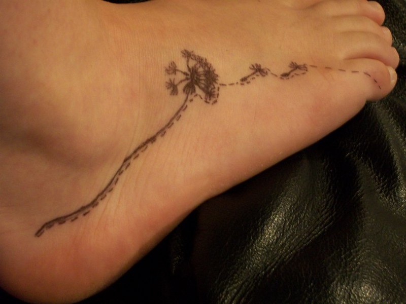 small foot tattoo 0020