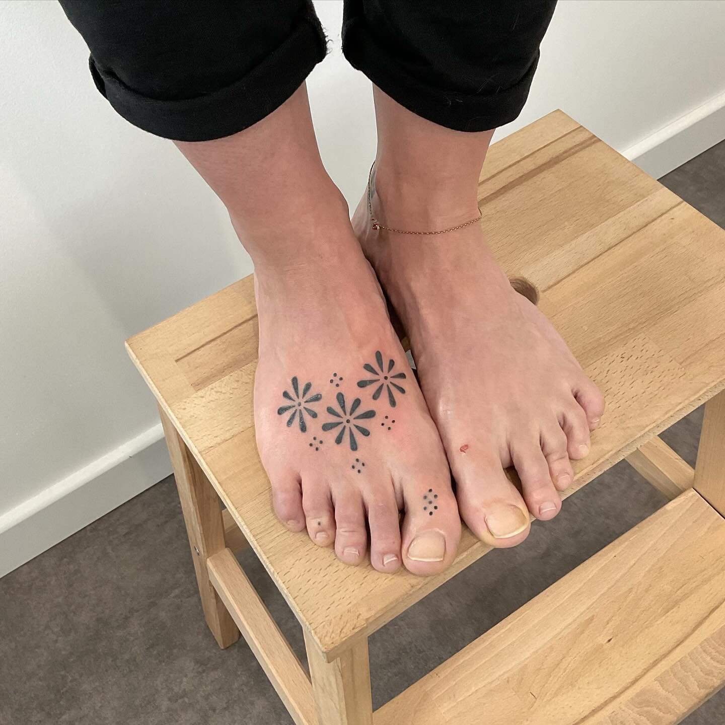 small foot tattoo 0029