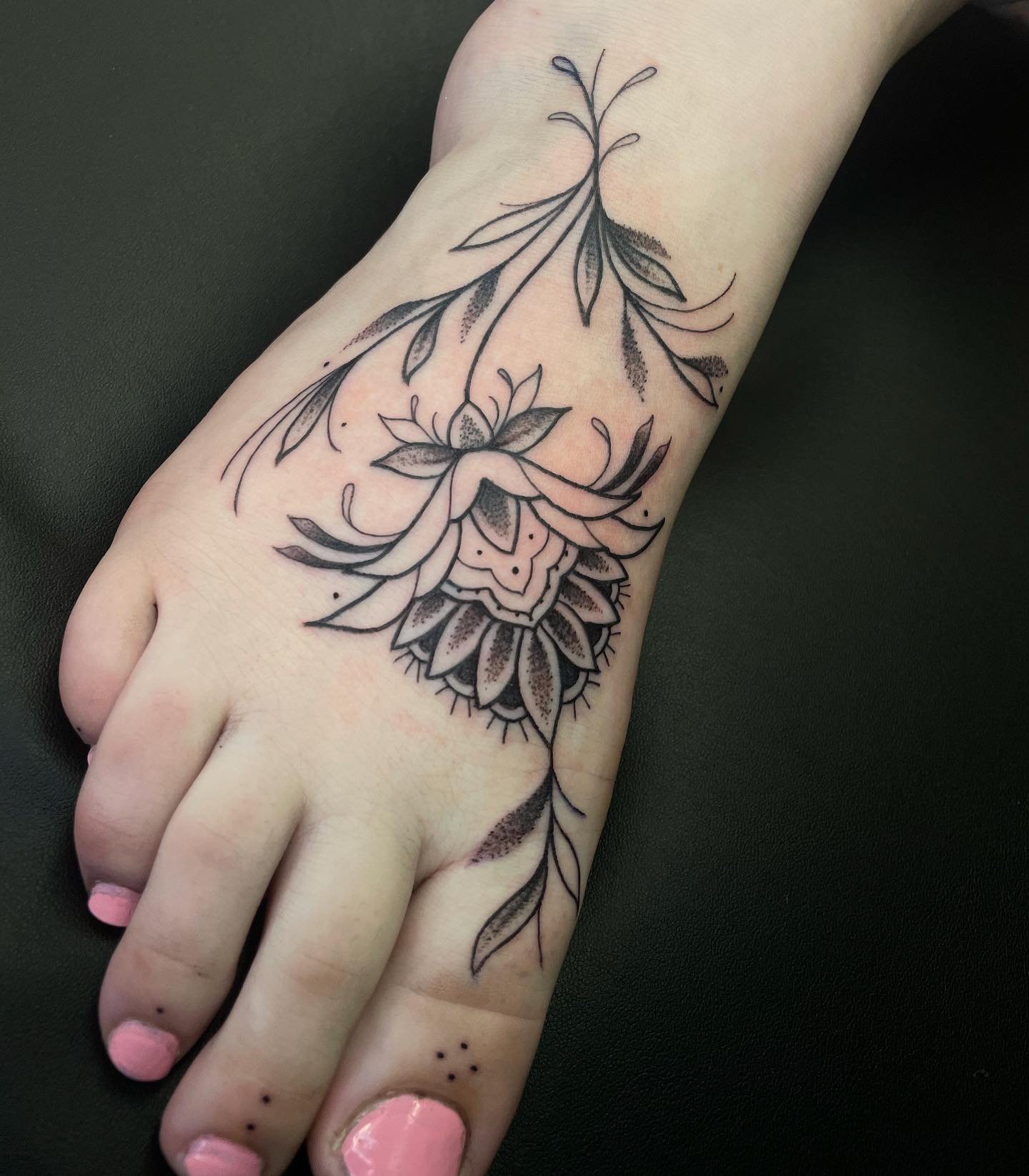 small foot tattoo 0032