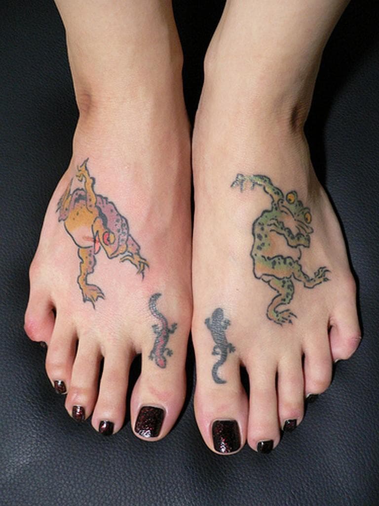 small foot tattoo 0037