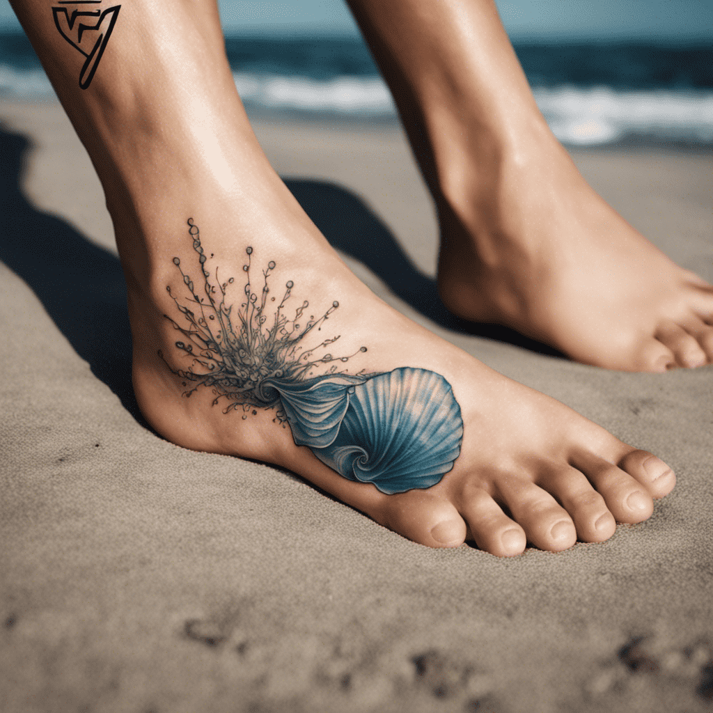 small foot tattoo 0042