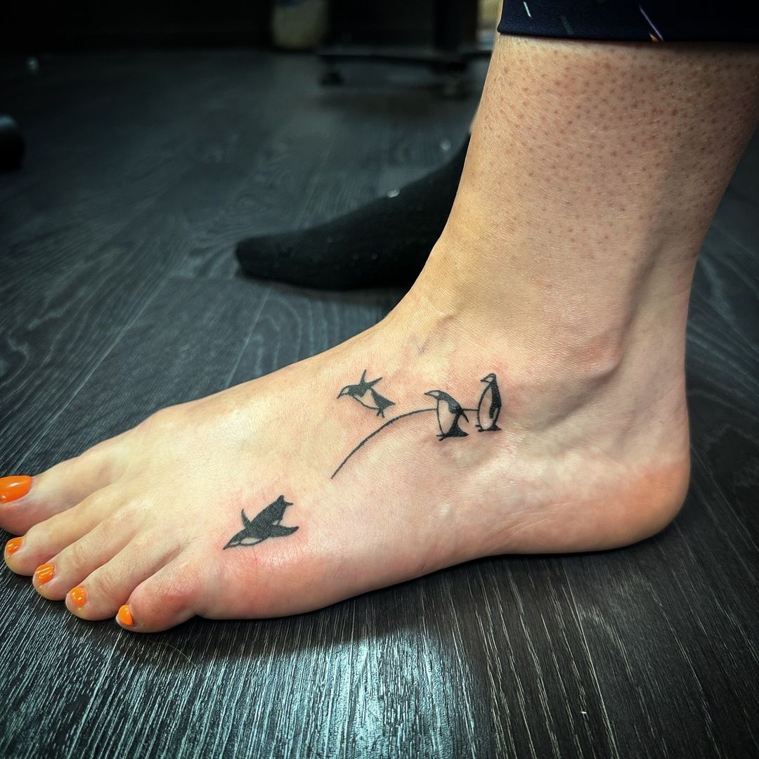 small foot tattoo 0050