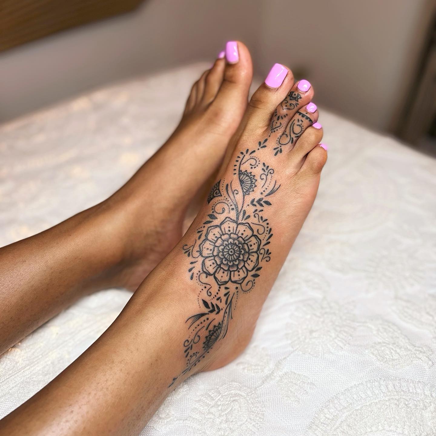 small foot tattoo 0054