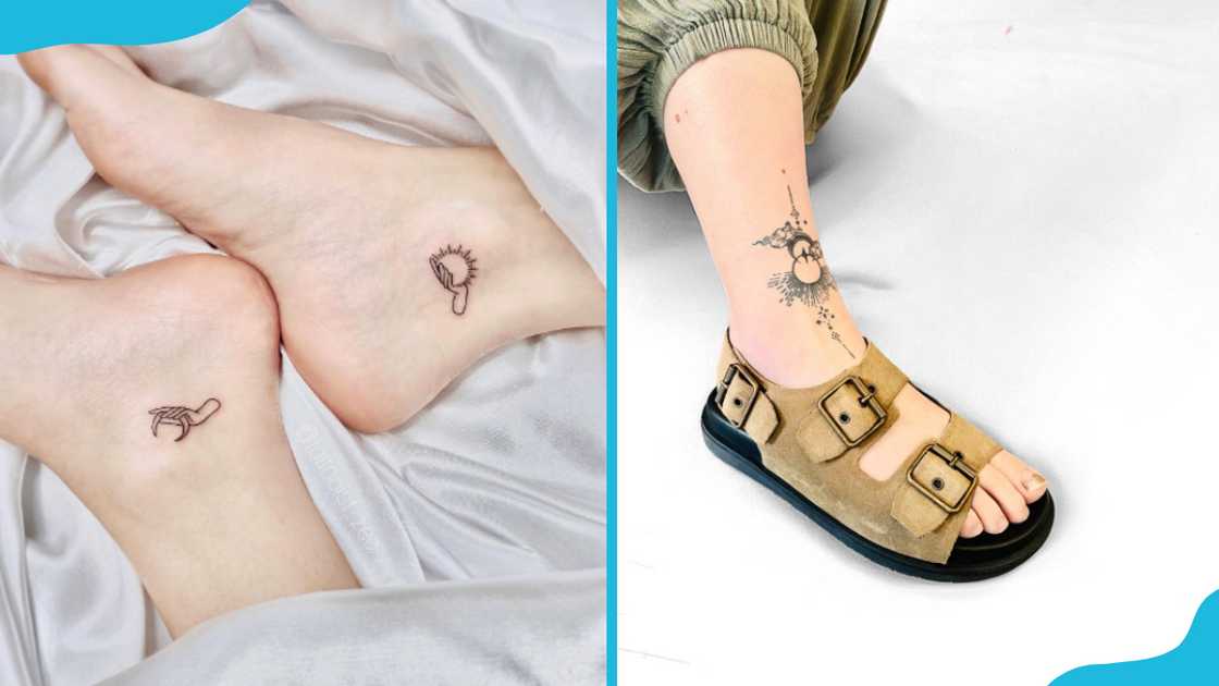 small foot tattoo 0055