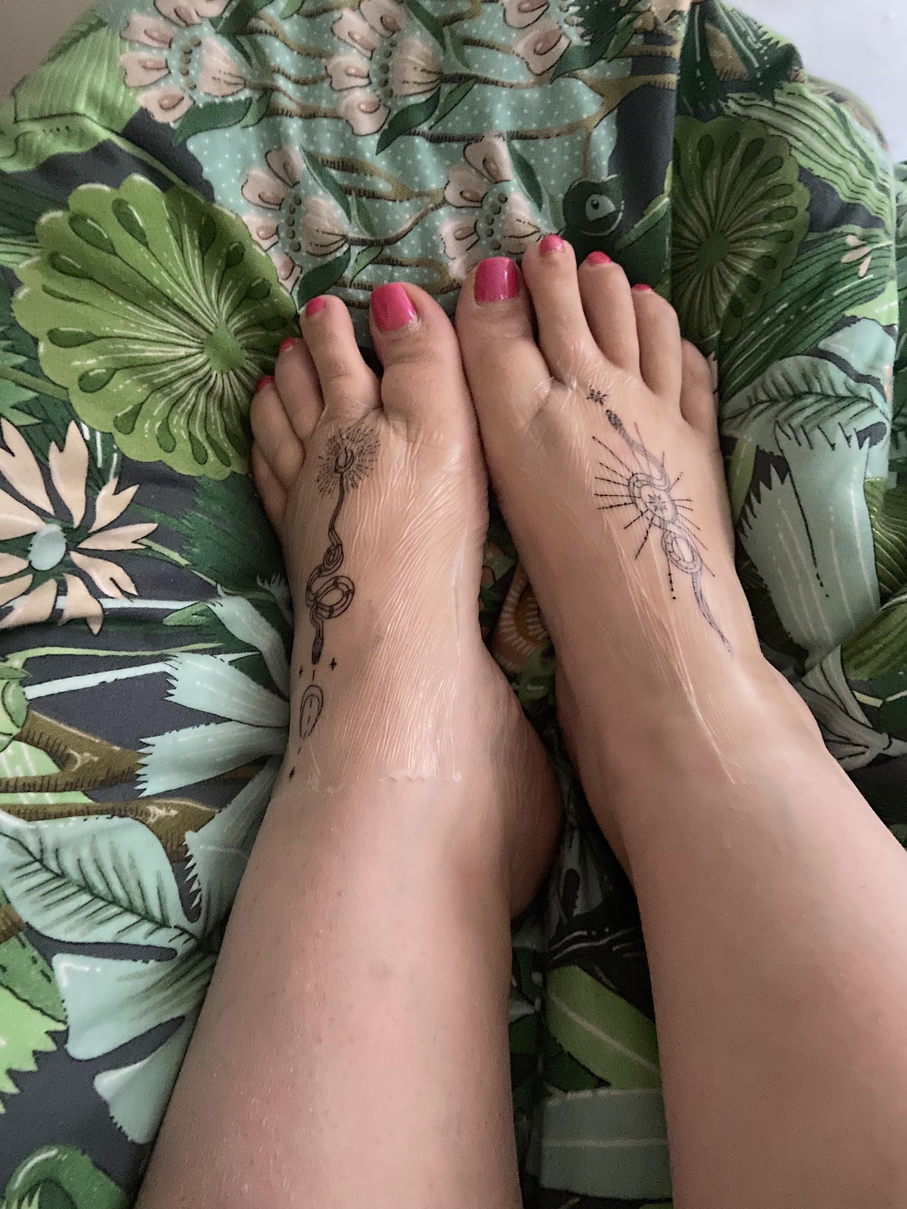 small foot tattoo 0058