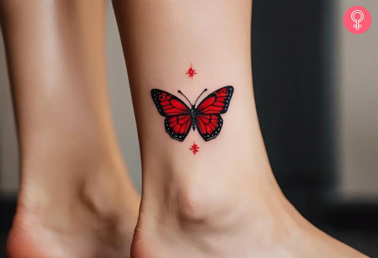 small foot tattoo 0060