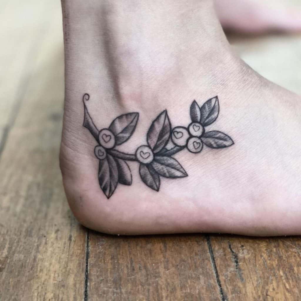 small foot tattoo 0063