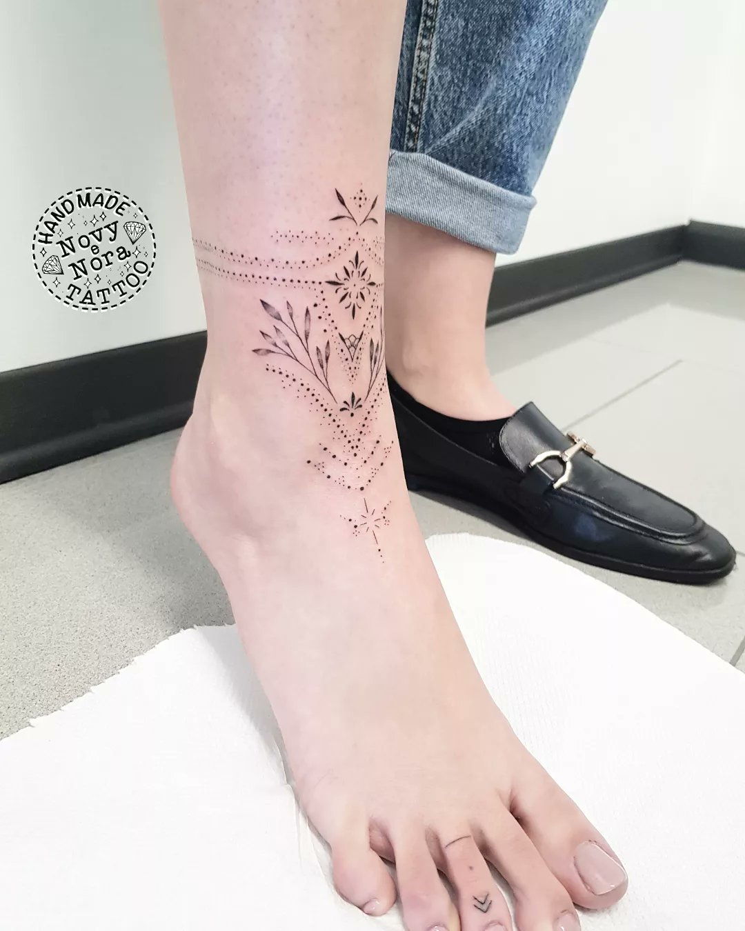 small foot tattoo 0066