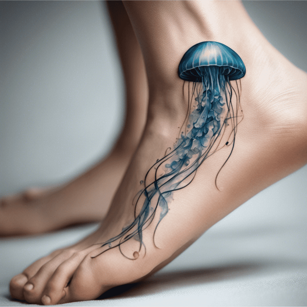 small foot tattoo 0087