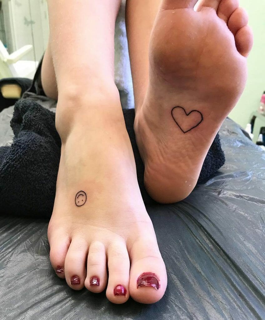 small foot tattoo 0090