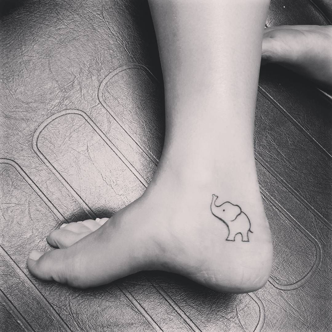 small foot tattoo 0091