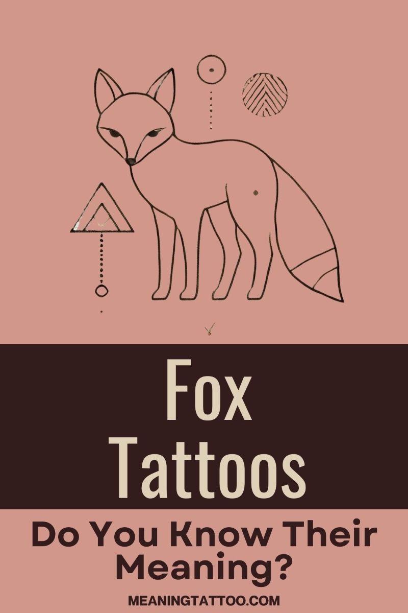 small fox tattoo 0023