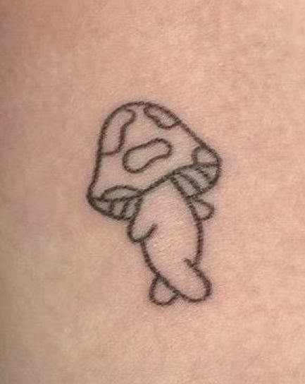 small frog tattoo 0021