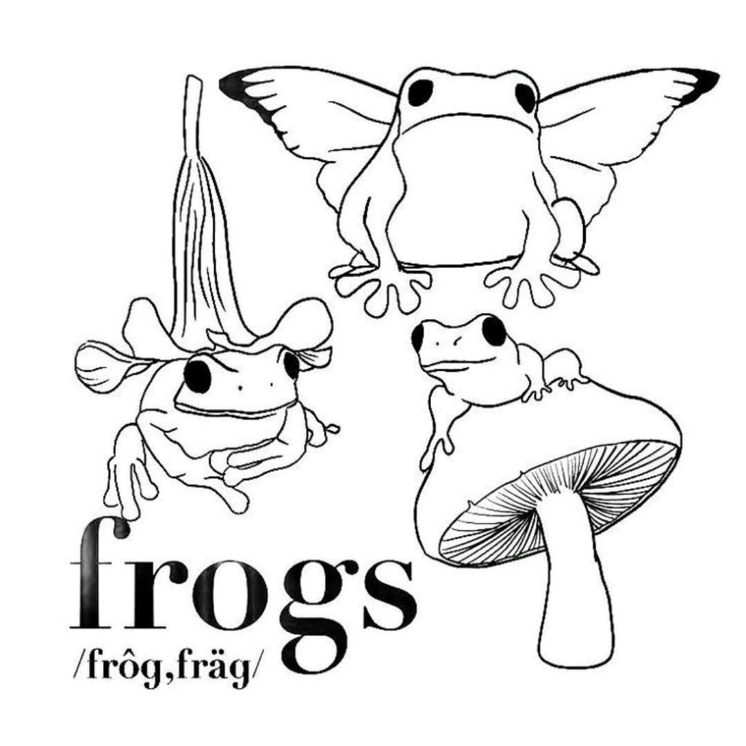 small frog tattoo 0031