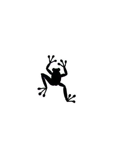 small frog tattoo 0040