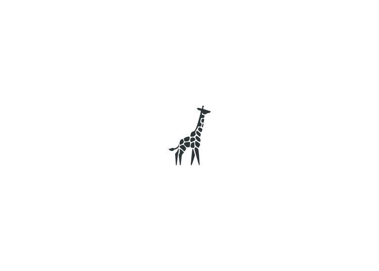 small giraffe tattoo 0029