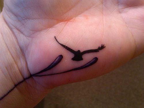 small hawk tattoo 0094