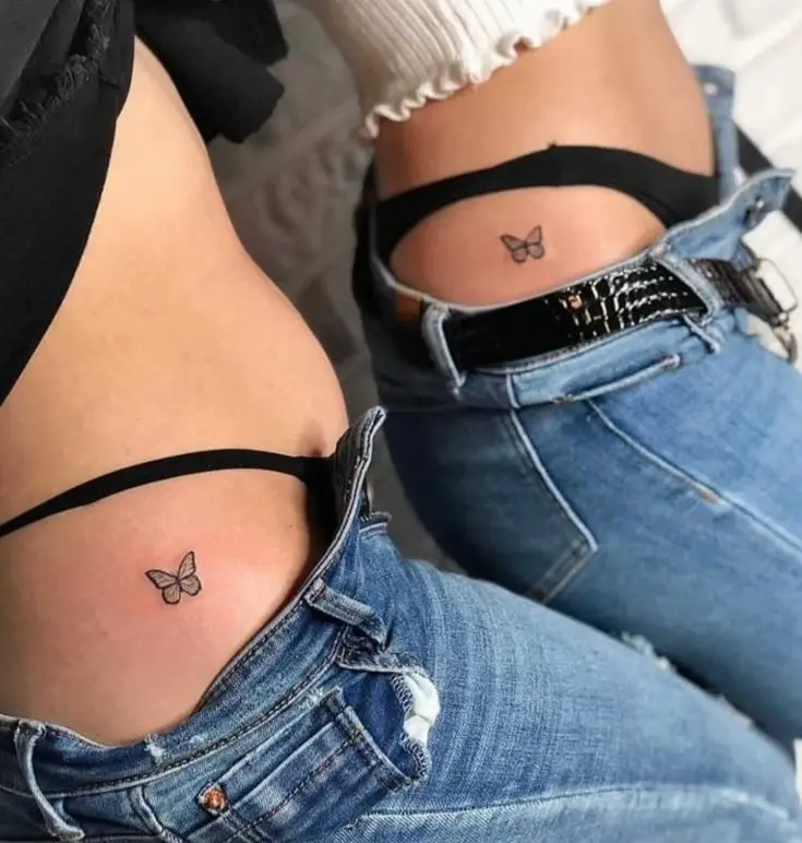 small hip tattoo 0025