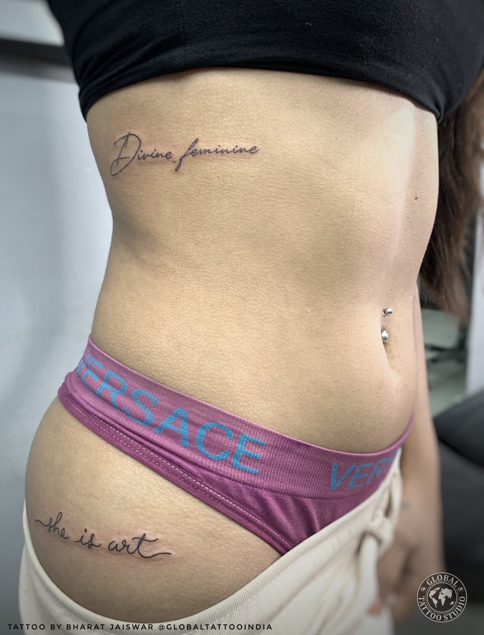 small hip tattoo 0044