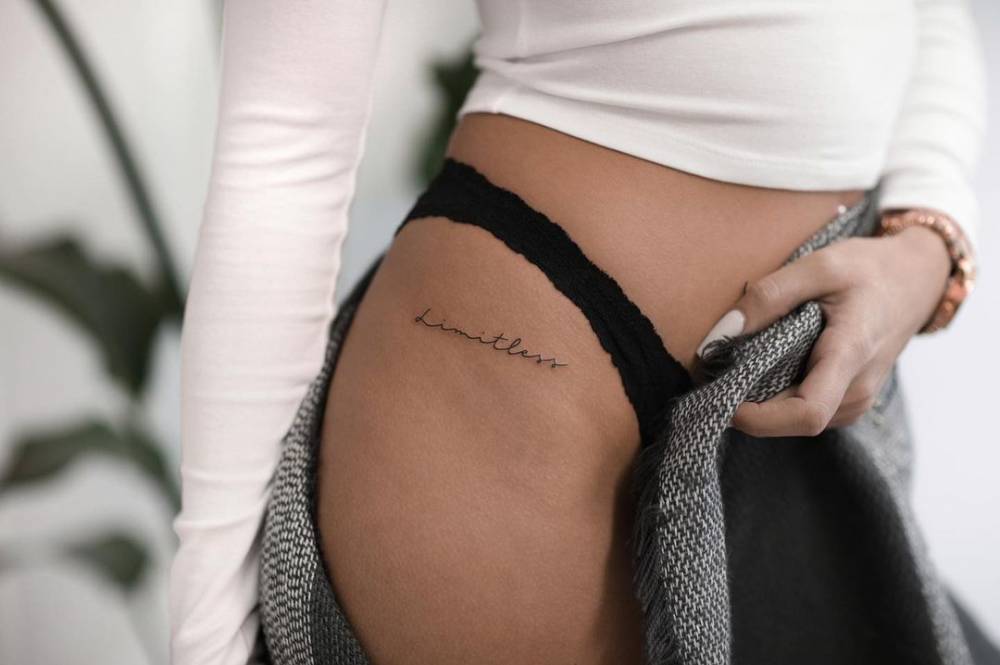 small hip tattoo 0075