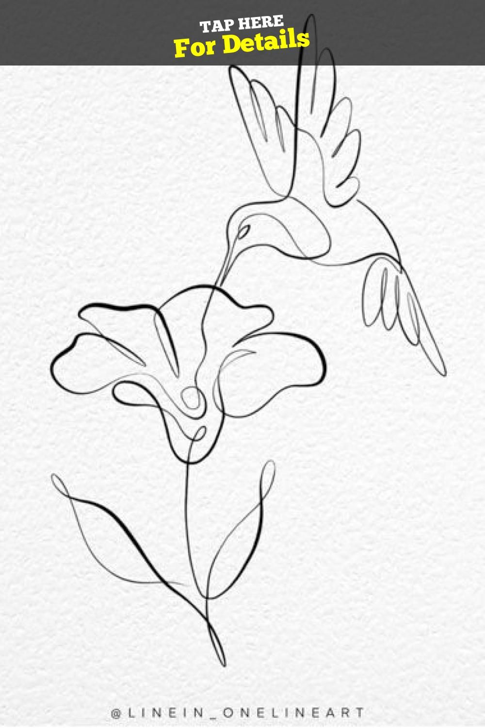 small hummingbird tattoo 0012